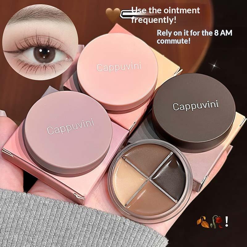 Beauty Makeup Eyeshadow Palette - Palet Eyeshadow Matte Velvet 4 Warna