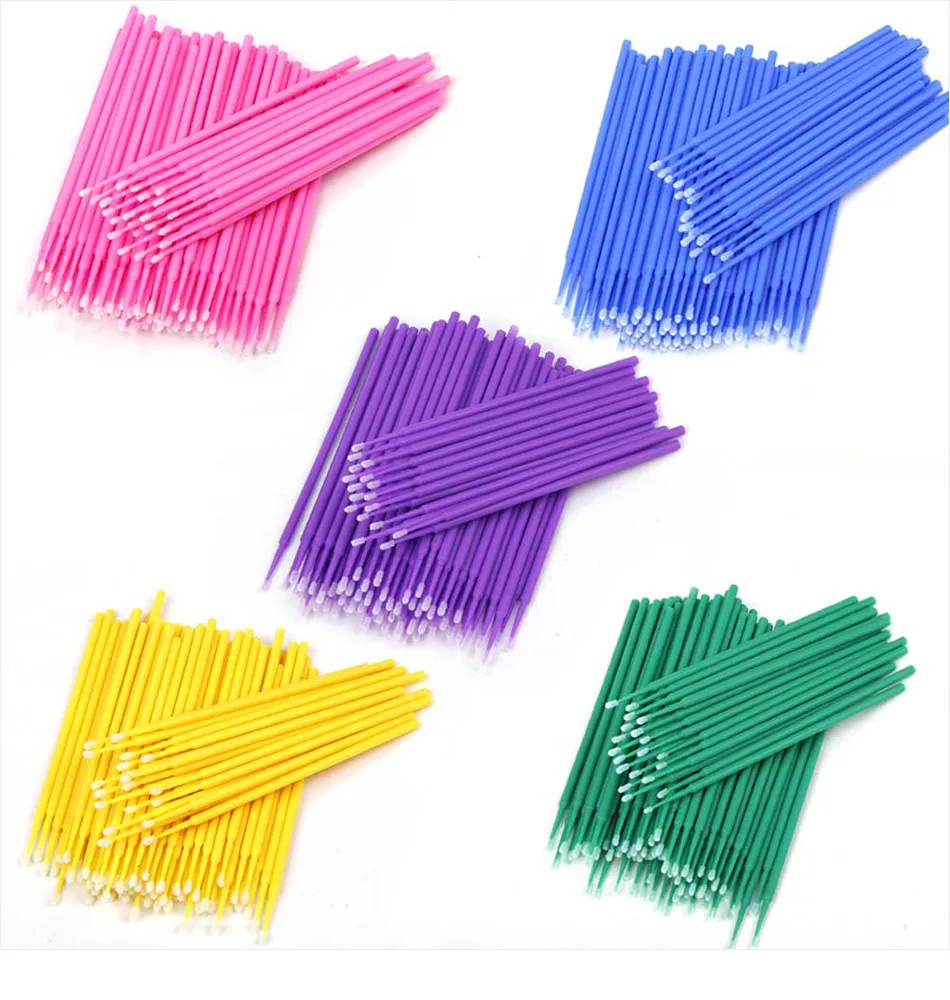 Beauty Makeup Products - 100Pcs/kantong Sikat Bulu Mata Sekali Pakai