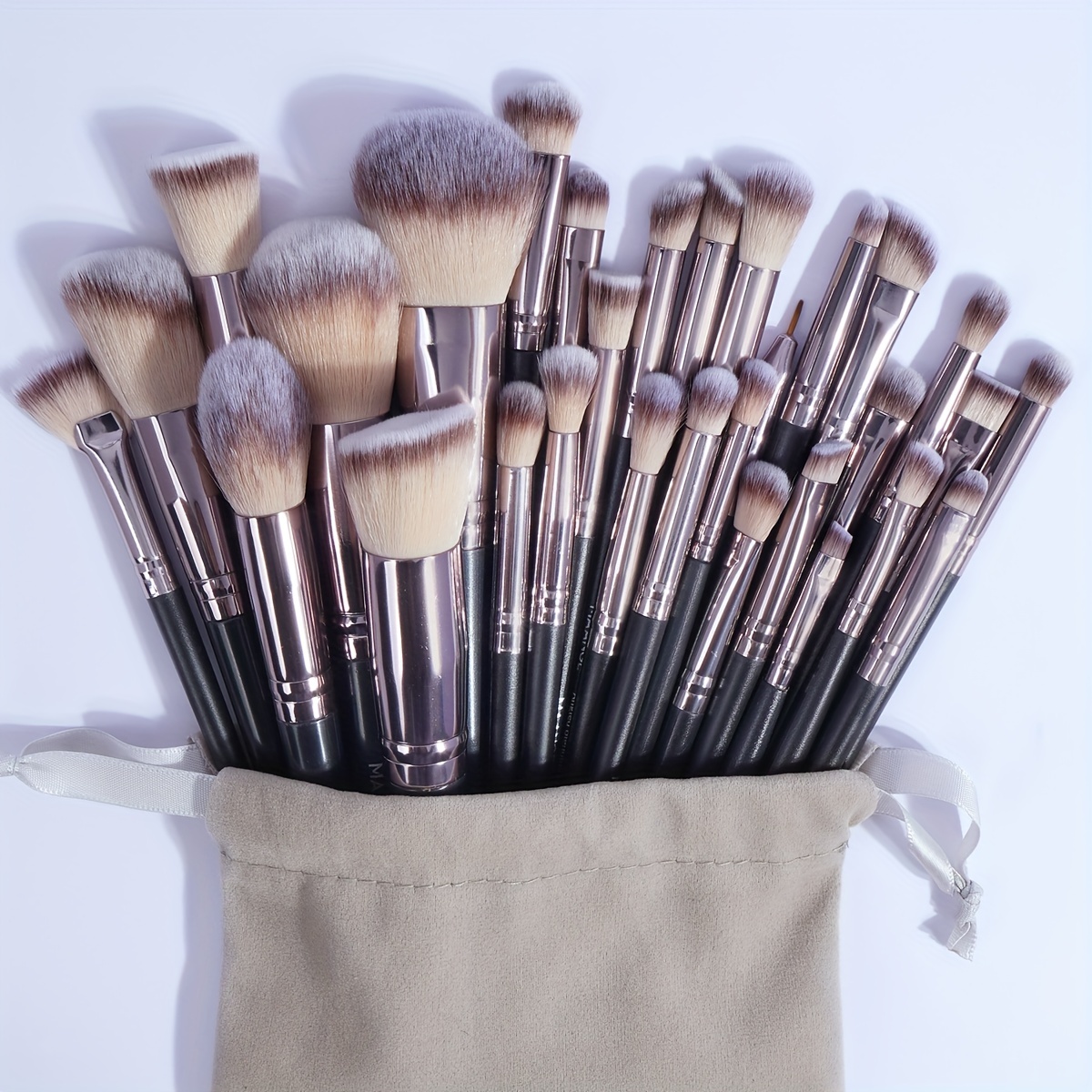 Huda Beauty Makeup Brush Set - MAANGE kuas rias profesional, alat kecantikan