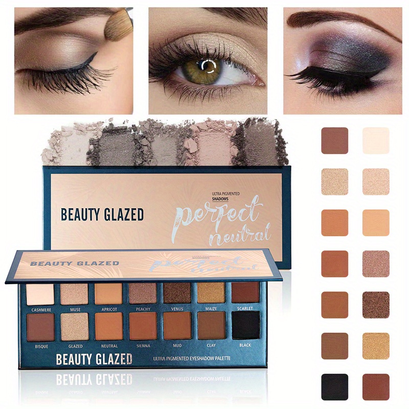 Beauty Makeup Eyeshadow Palette - Palet Eyeshadow BEAUTY GLAZED, palet Eyeshadow