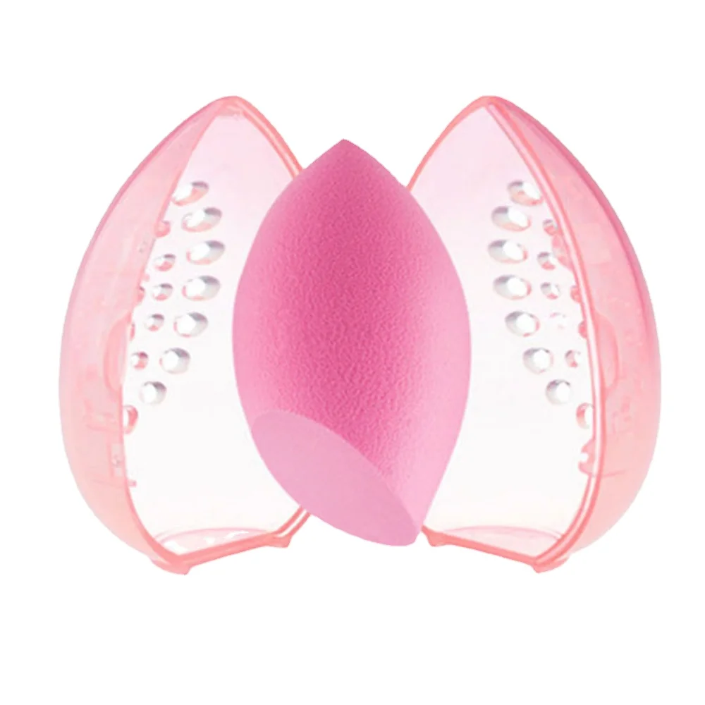 Beauty Makeup Egg - Kotak penyimpanan spons kosmetik, pemegang penata