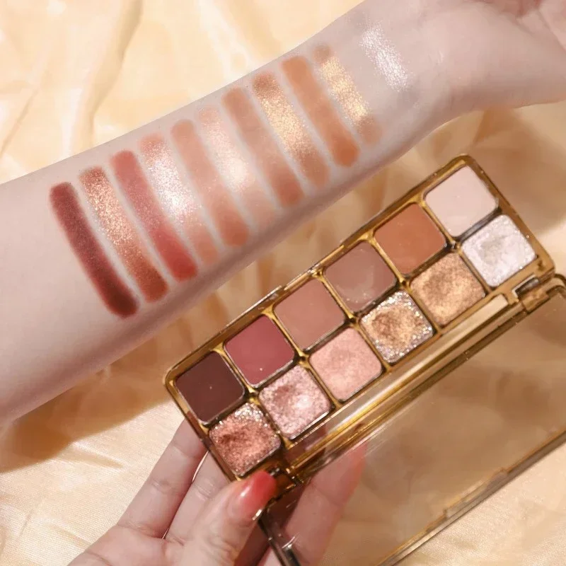 Beauty Makeup Eyeshadow Palette - Palet Perona mata Glitter, 12 warna