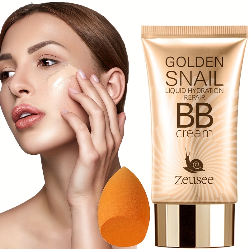 Beauty Makeup Egg - 2pcs BB Cream Foundation dengan Set