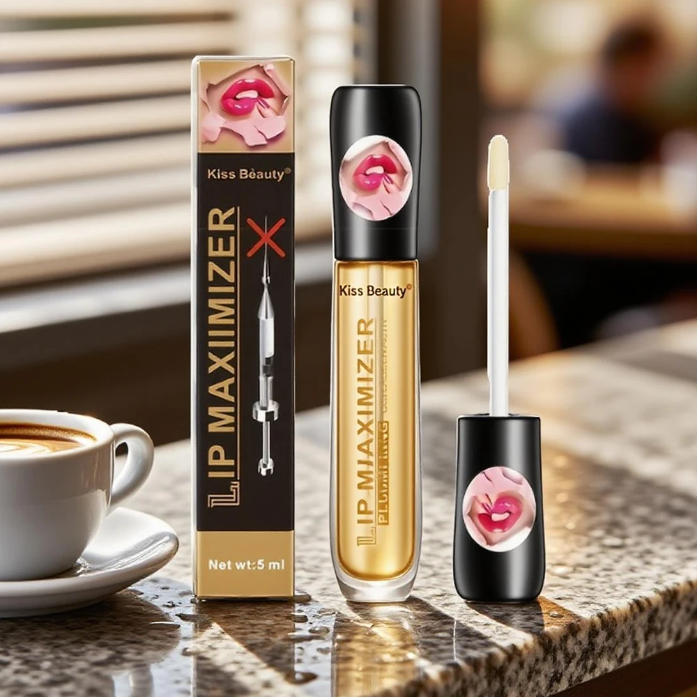 Lip Gloss Plumping - Alat Perangkat Minyak Gloss Penambah Volume