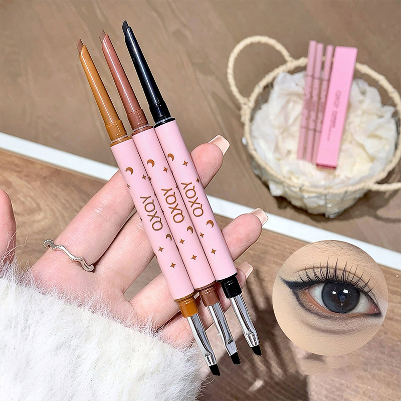 Beauty Makeup Products - QXQY Eyeliner Kepala Ganda, Pensil Alis