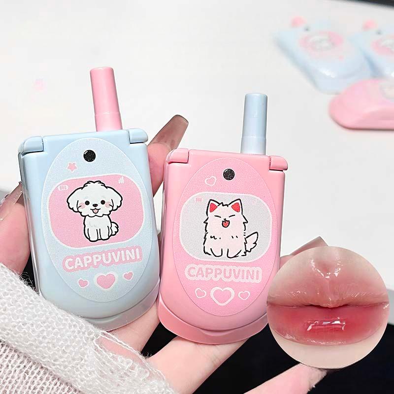Lip Gloss Plumping - Lipgloss Padat Pelembap Dua Warna Desain