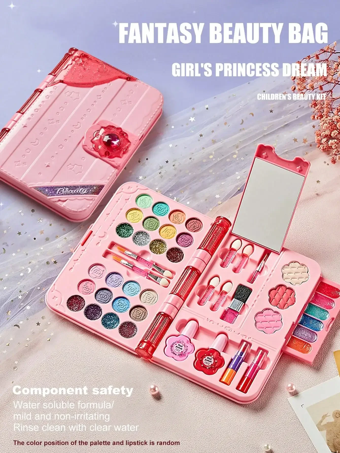 Beauty Makeup Kit For Girls - 2026 Hadiah Terbaik Hari Anak-Anak: Perlengkapan