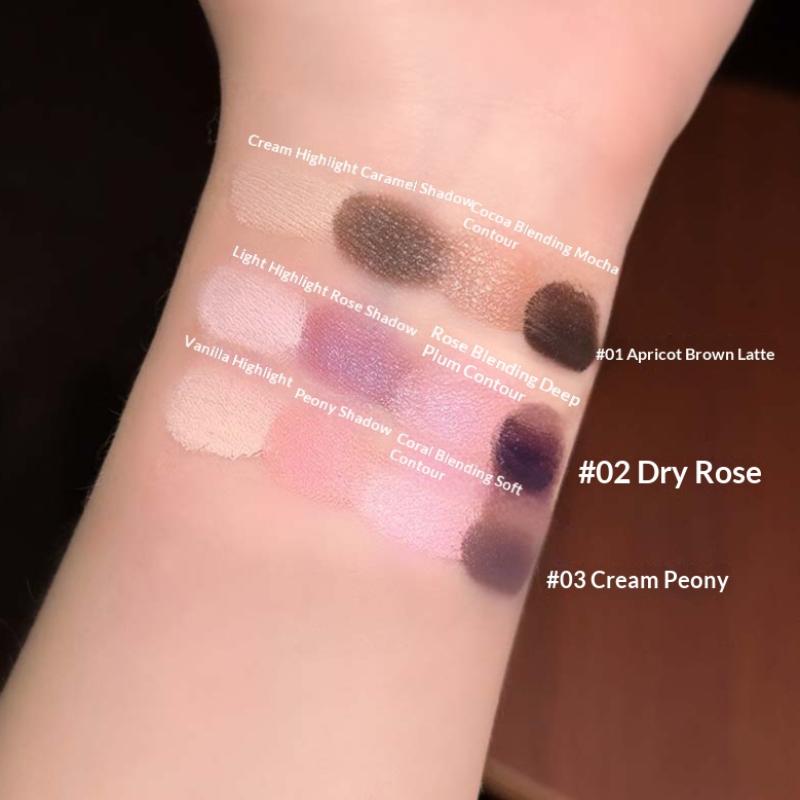 Palet Eyeshadow Matte Velvet 4 - Beauty Makeup Eyeshadow Palette ulasan dan harga