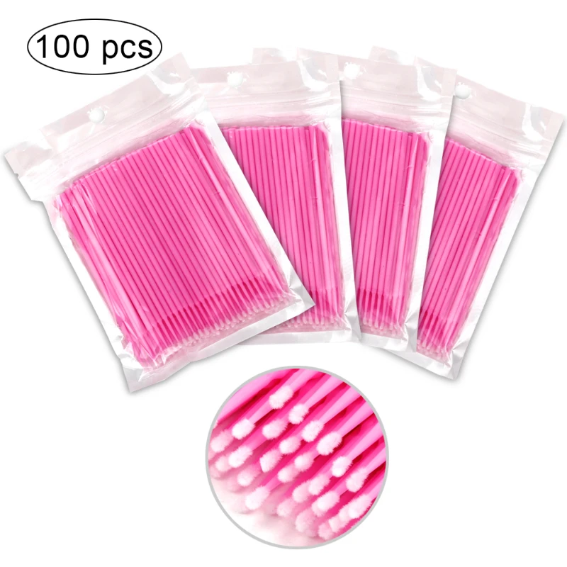 100Pcs/kantong Sikat Bulu Mata - Beauty Makeup Products ulasan dan harga