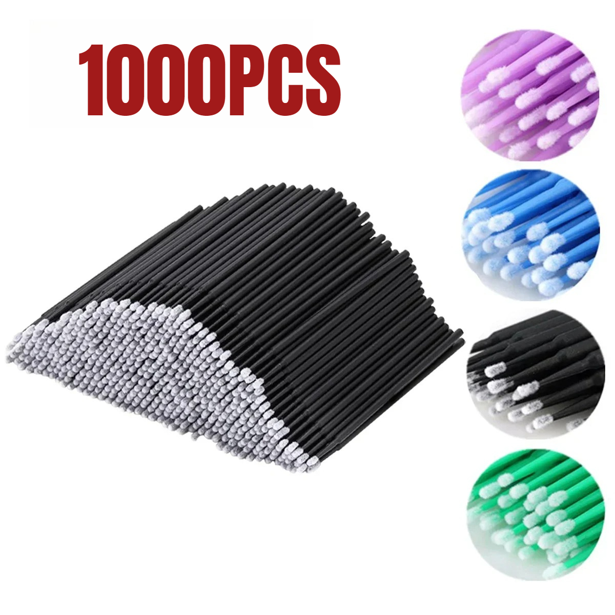 1000/500 Buah Sikat Pembersih  - Beauty Makeup Products ulasan dan harga