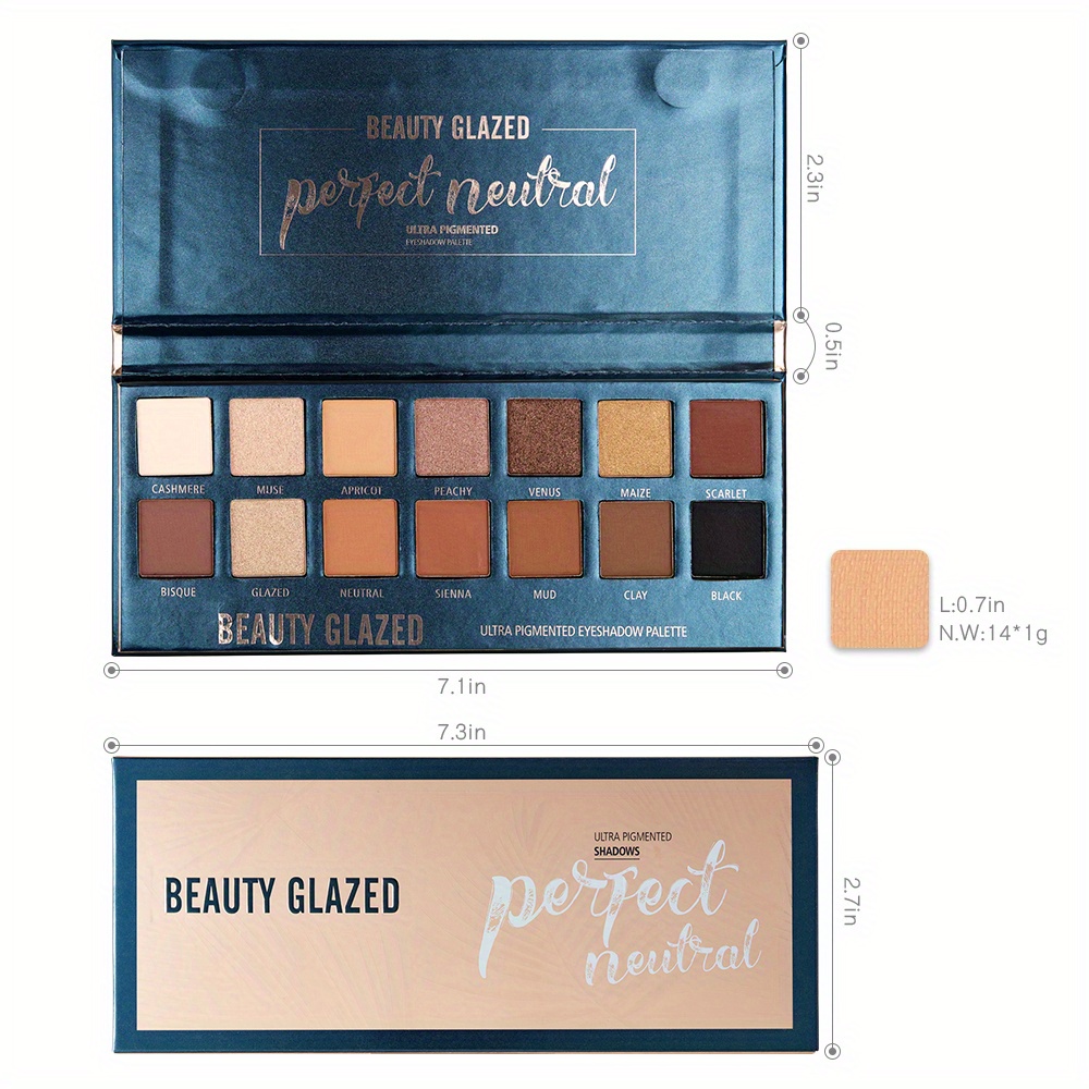 Palet Eyeshadow BEAUTY GLAZED, - Beauty Makeup Eyeshadow Palette ulasan dan harga