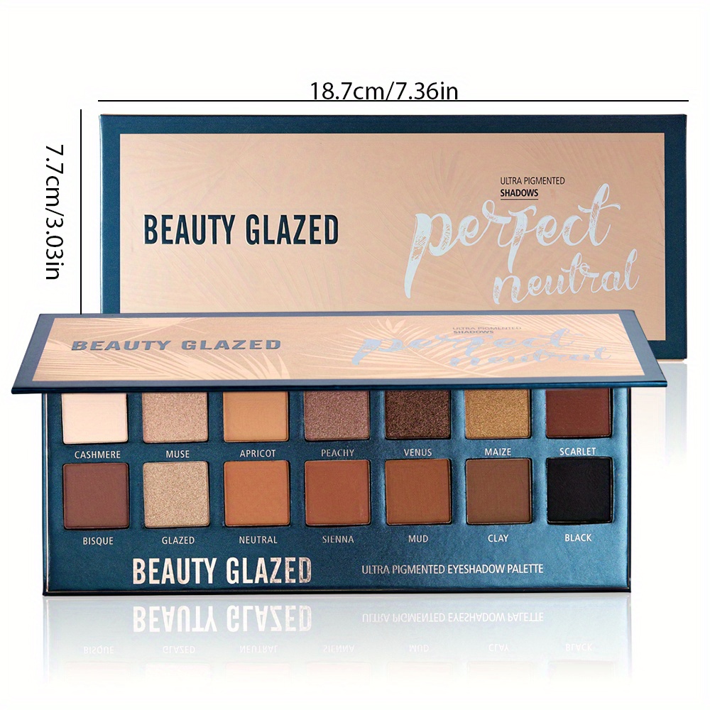 Palet Eyeshadow BEAUTY GLAZED, - Beauty Makeup Eyeshadow Palette ulasan dan harga