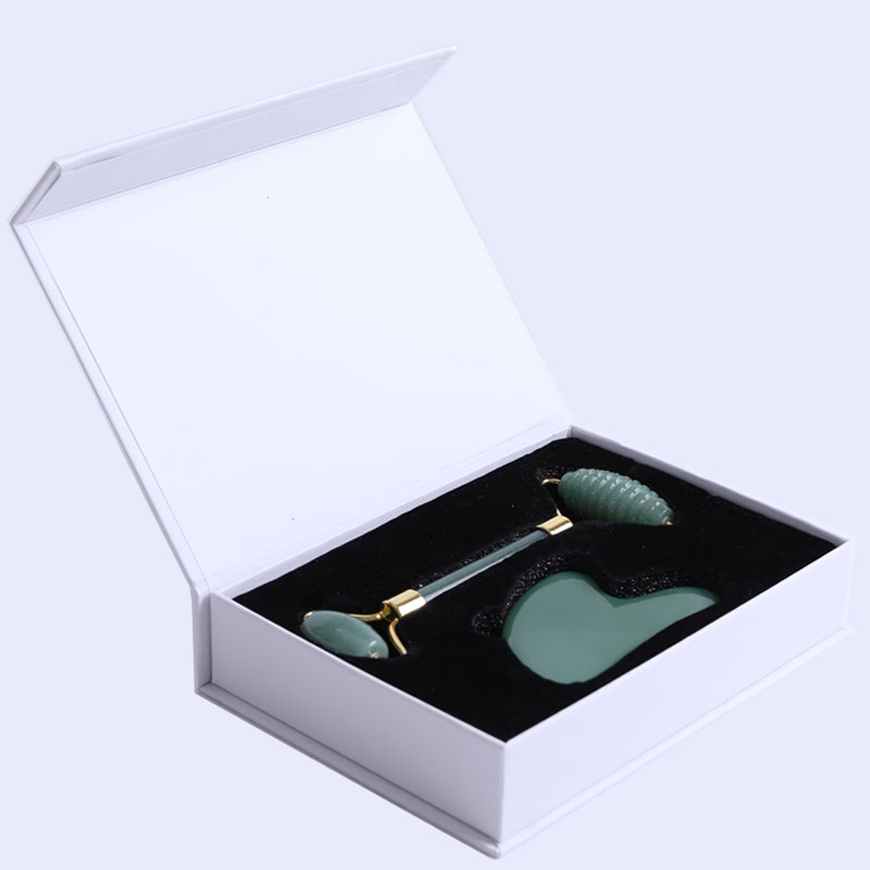 Roller Pijat Wajah Batu Giok A - Jade Roller Gua Sha ulasan dan harga