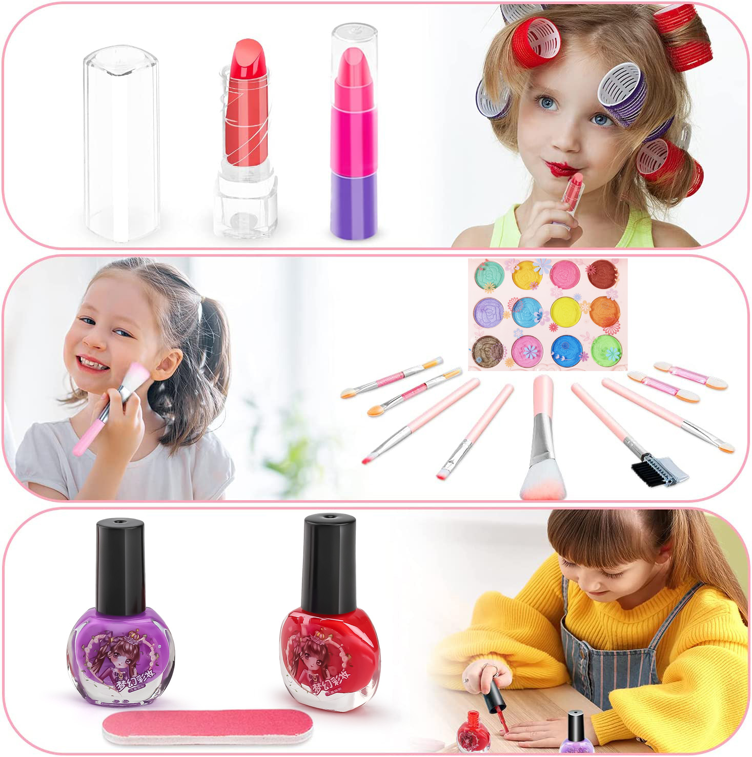 Kit mainan Makeup anak perempu - Beauty Makeup Kit For Girls ulasan dan harga