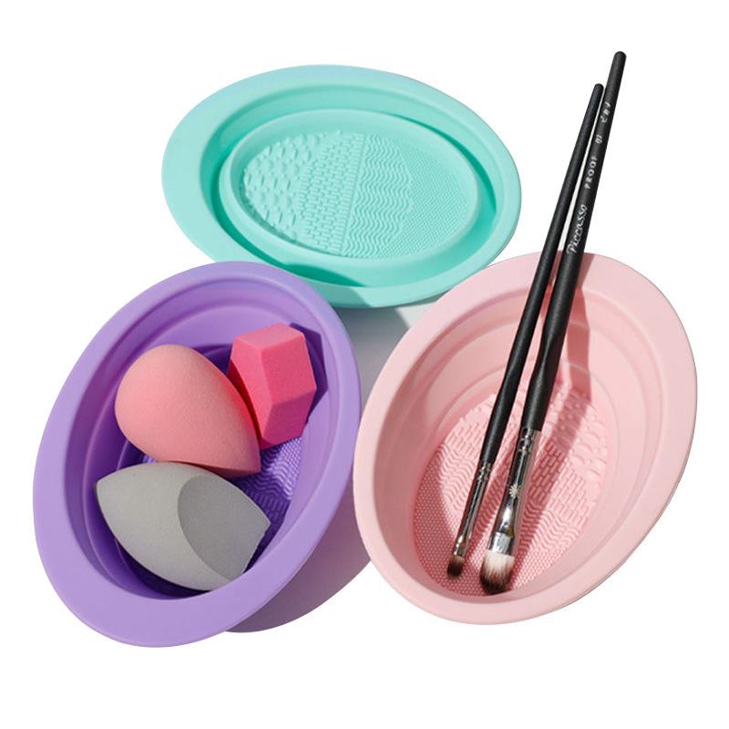 Pembersih Kuas Rias Silikon Le - Beauty Makeup Products ulasan dan harga