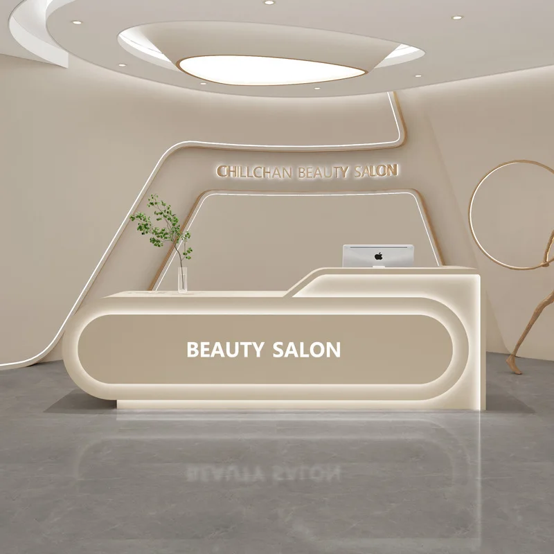 Meja kasir, meja resepsionis k - Beauty Makeup Institute ulasan dan harga