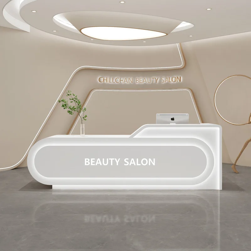 Meja kasir, meja resepsionis k - Beauty Makeup Institute ulasan dan harga