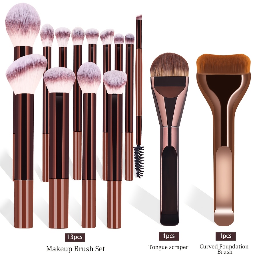 Satu Set 15 Kuas Makeup Termas - Huda Beauty Makeup Brush Set ulasan dan harga