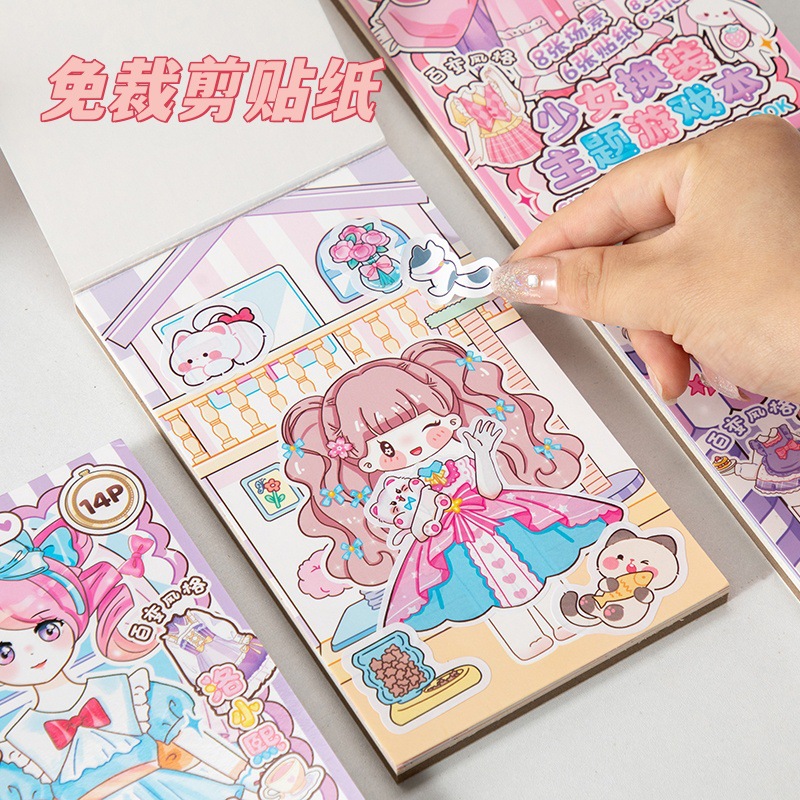 Buku Stiker Permainan Berdanda - Beauty Makeup Game ulasan dan harga