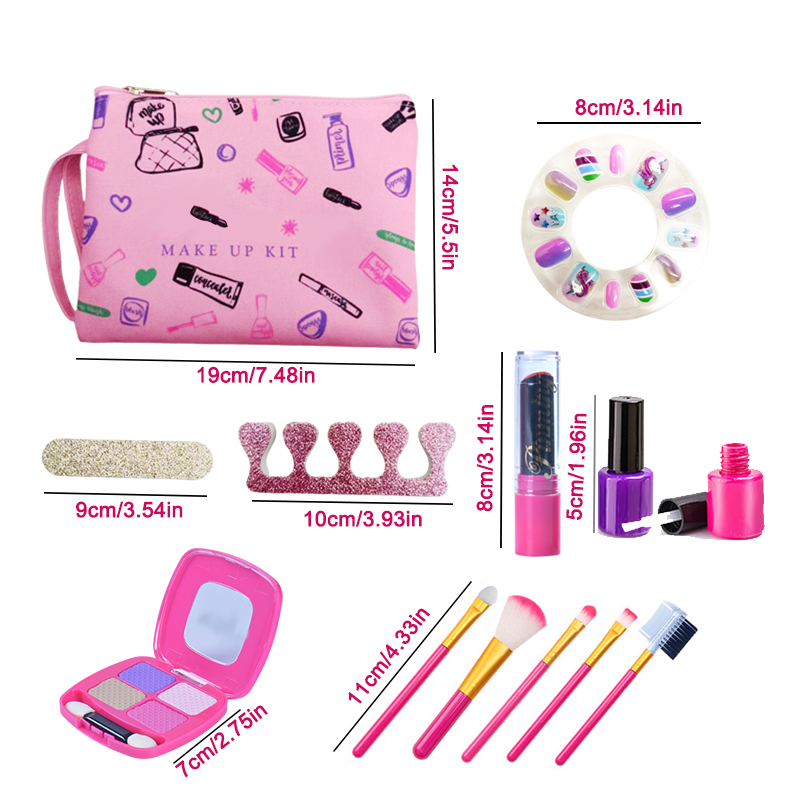 Kit rias wajah untuk anak pere - Beauty Makeup Game ulasan dan harga