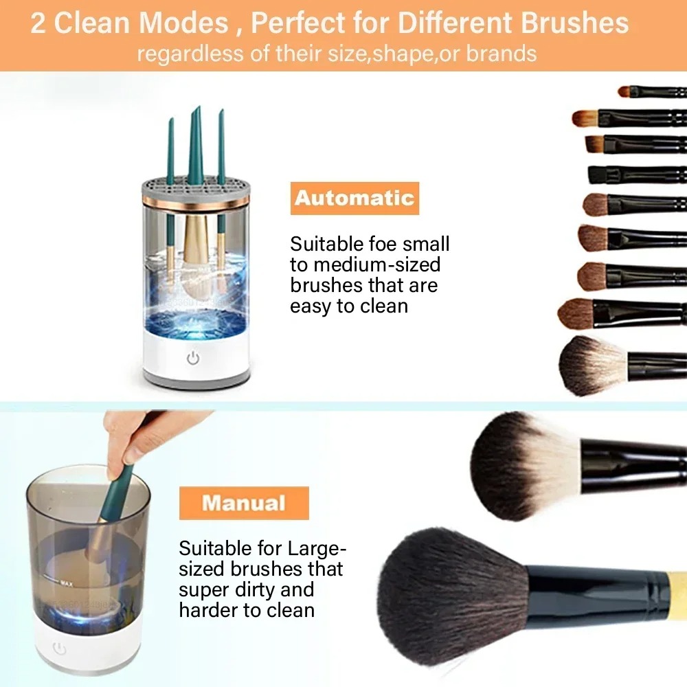 Mesin Pembersih Kuas Makeup El - Beauty Makeup Products ulasan dan harga