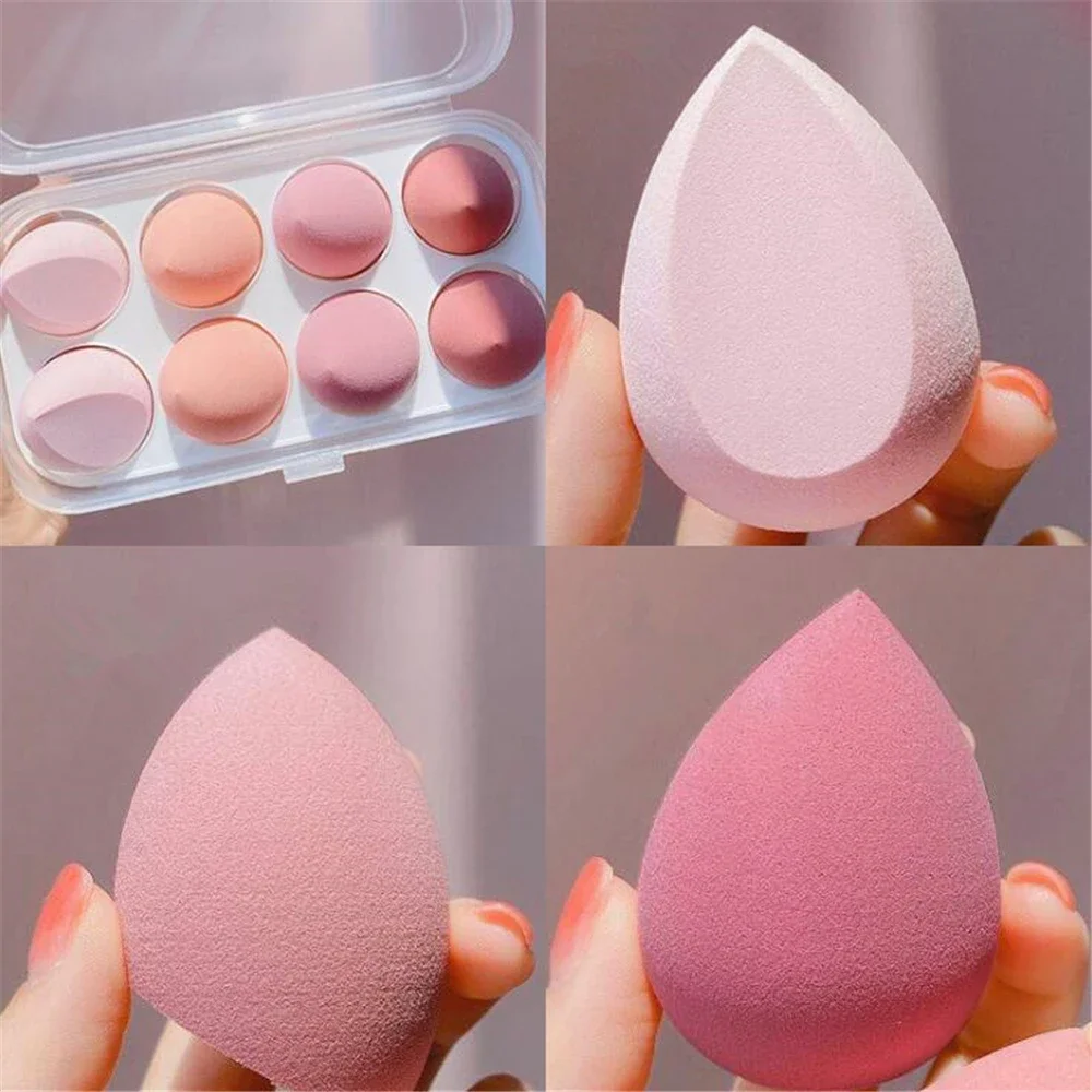 4/8 Buah Spons Rias Wajah Blen - Beauty Makeup Egg ulasan dan harga