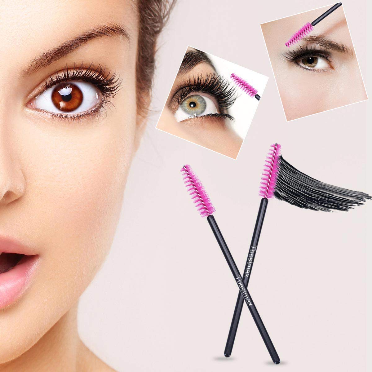 500 Buah Tongkat Kuas Bulu Mat - Beauty Makeup Products ulasan dan harga