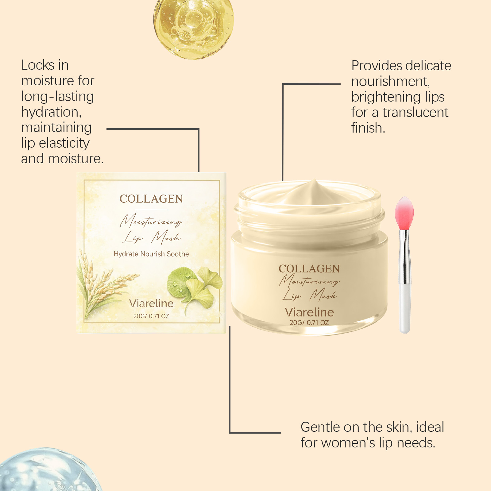 Paket Krim Pelembap Bibir deng - Lip Gloss Plumping ulasan dan harga