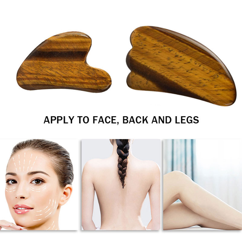 Alat Kerokan Wajah Pemijat Can - Jade Roller Gua Sha ulasan dan harga