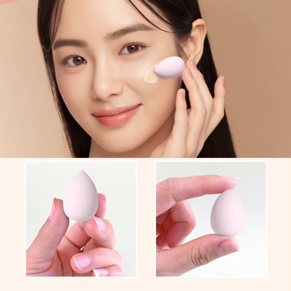 14Pcs Set Spons Makeup Velvet  - Beauty Makeup Egg ulasan dan harga