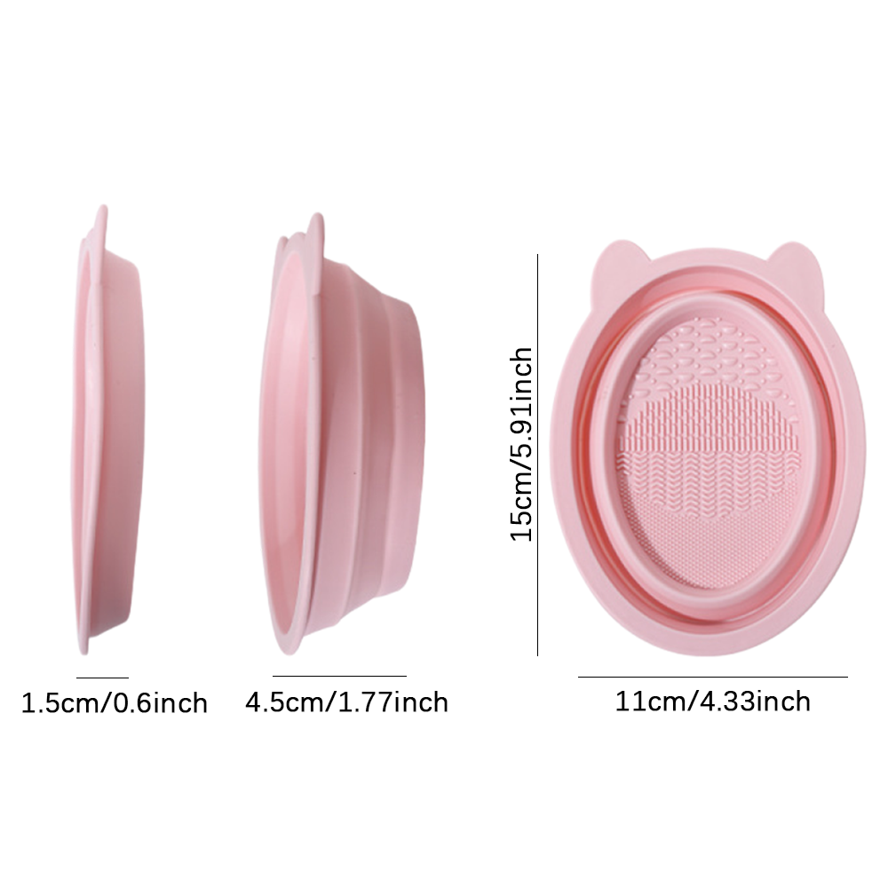 Mangkuk Pembersih Kuas Makeup  - Beauty Makeup Products ulasan dan harga
