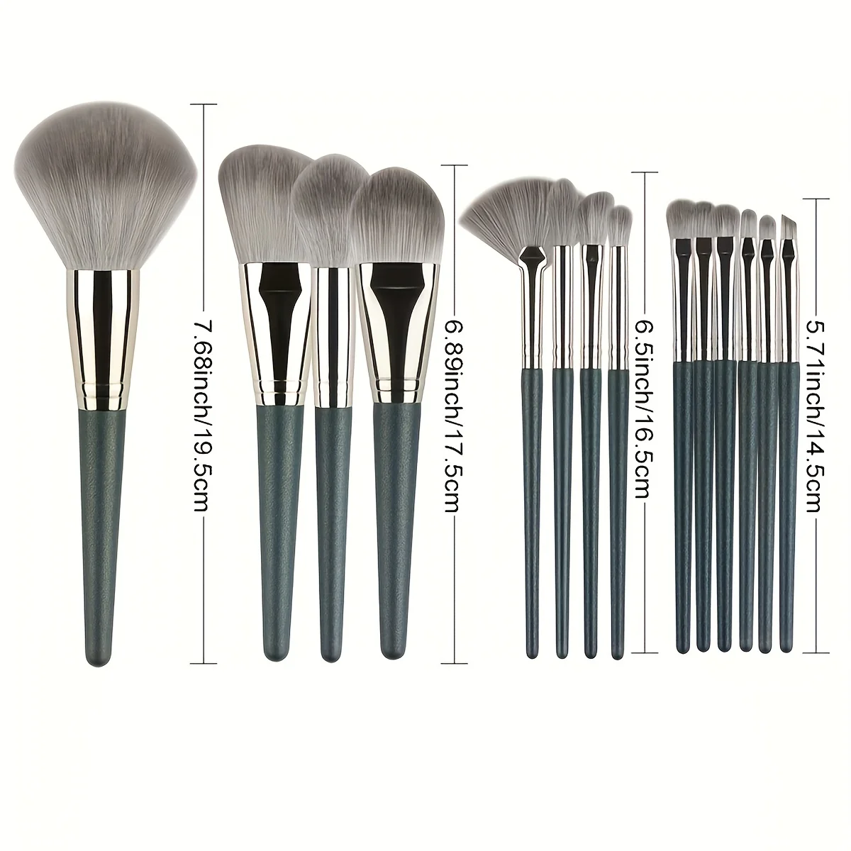 Set kuas rias 14 buah kuas Eye - Huda Beauty Makeup Brush Set ulasan dan harga