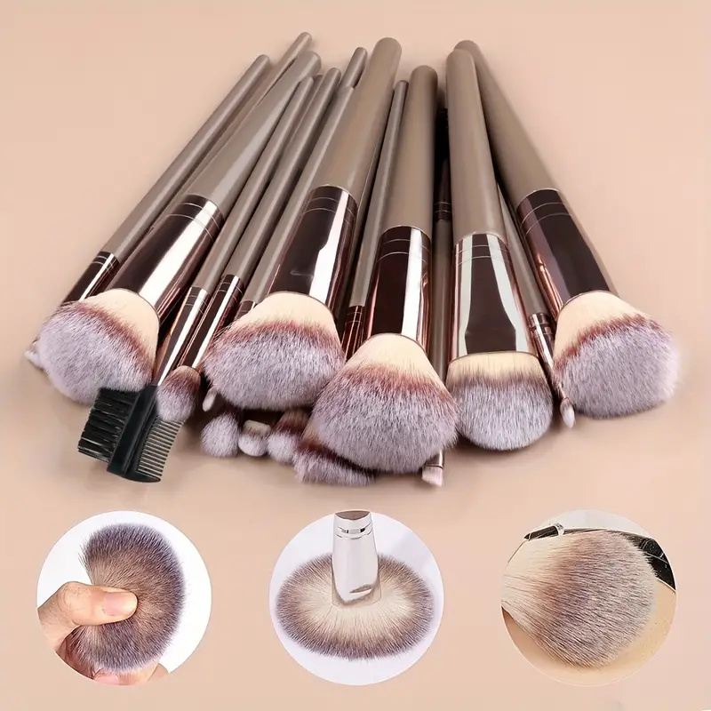 3-20 Buah Set Kuas Rias Premiu - Huda Beauty Makeup Brush Set ulasan dan harga