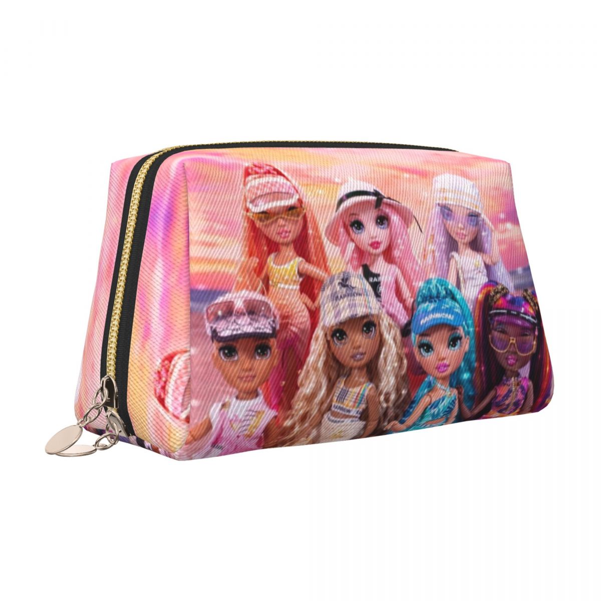 Tas Perlengkapan Mandi Rainbow - Beauty Makeup Kit For Girls ulasan dan harga