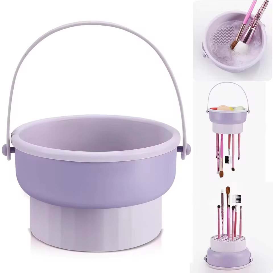 Set Peralatan Pembersih Kuas M - Makeup Beauty Set ulasan dan harga