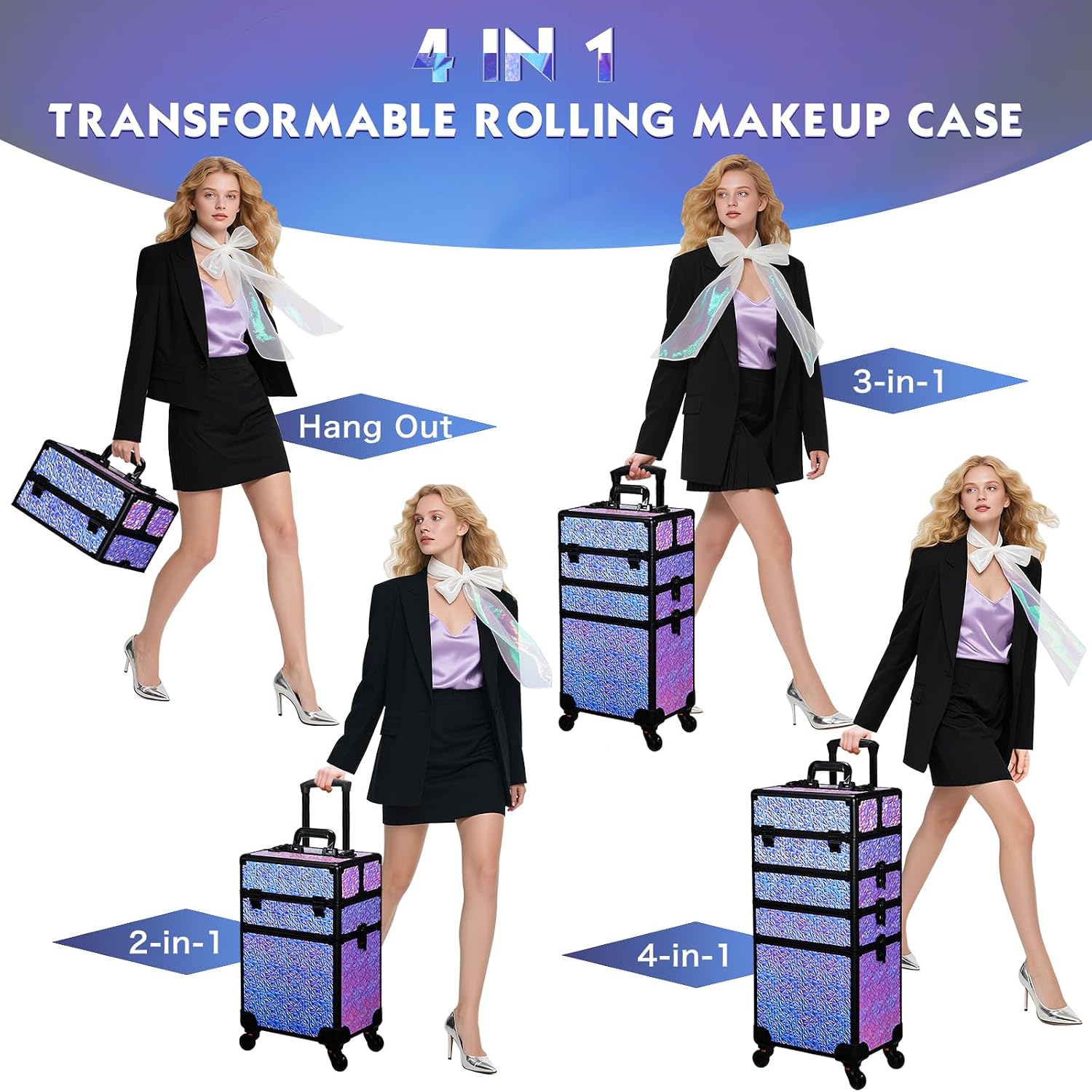 Koper Rias Beroda, Troli Penyi - Makeup Beauty Set ulasan dan harga