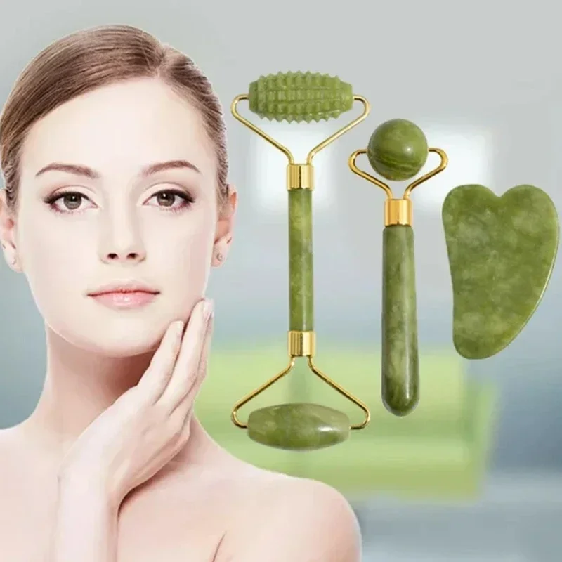 Roller Jade Alami Gua Sha Batu - Jade Roller Gua Sha ulasan dan harga