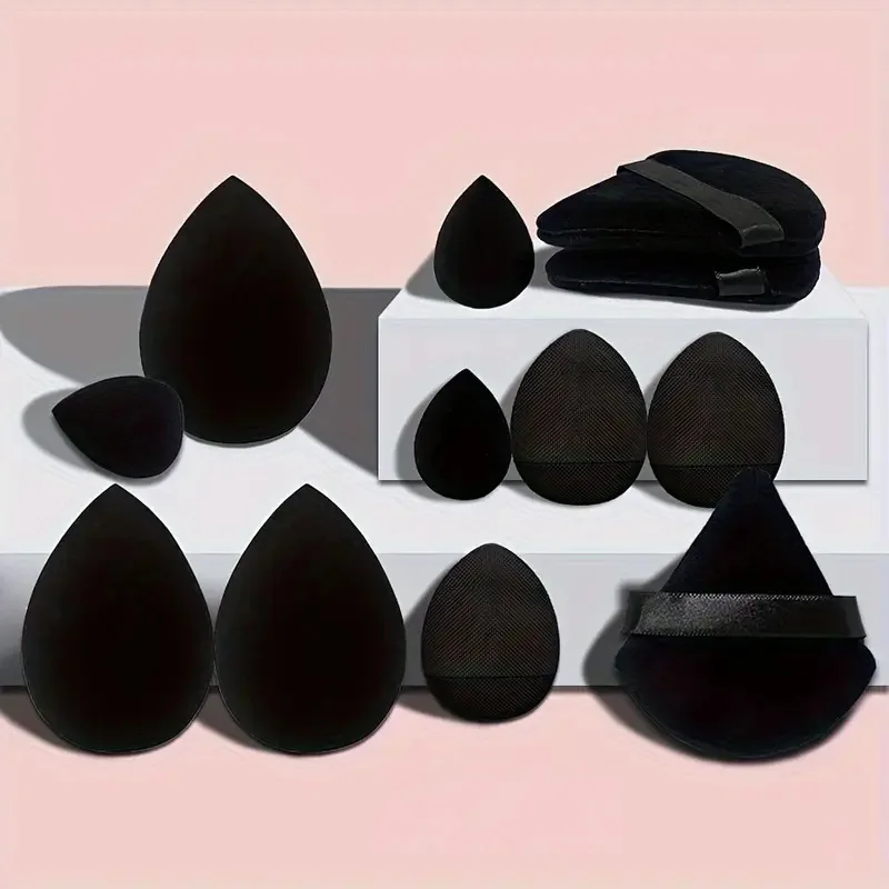 12 buah/tas Set spons rias ser - Beauty Makeup Egg ulasan dan harga