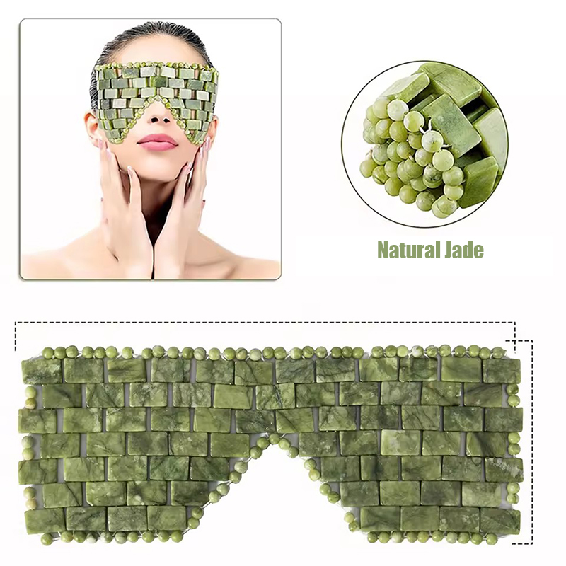 Masker Wajah Giok Xiuyan Alami - Jade Roller Gua Sha ulasan dan harga