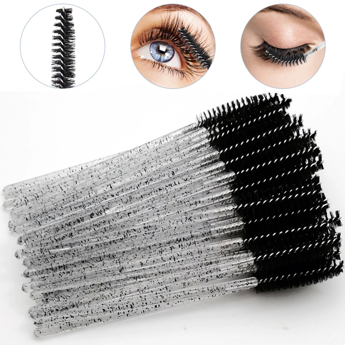 Grosir 100 Buah Maskara Spooli - Beauty Makeup Products ulasan dan harga