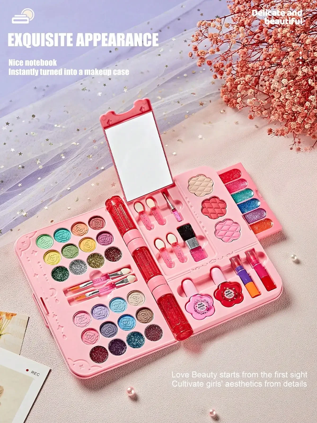 2026 Hadiah Terbaik Hari Anak- - Beauty Makeup Kit For Girls ulasan dan harga