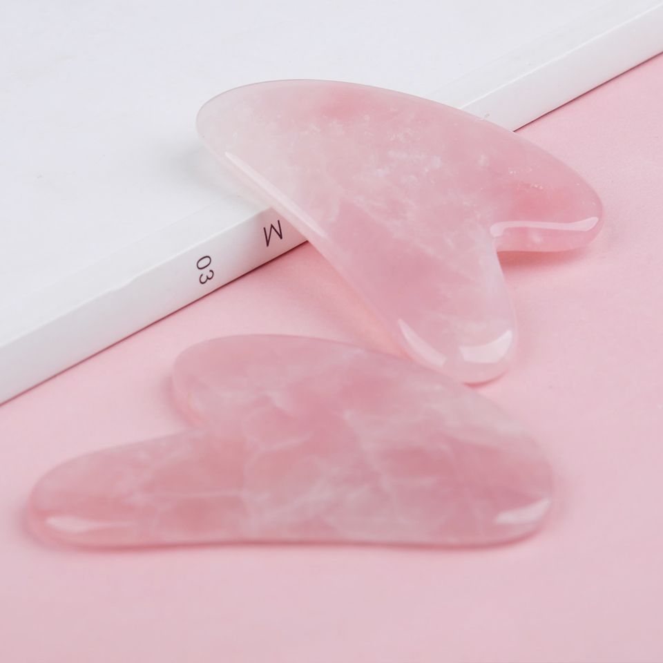 Alat Pijat GuaSha Batu Giok Al - Jade Roller Gua Sha ulasan dan harga